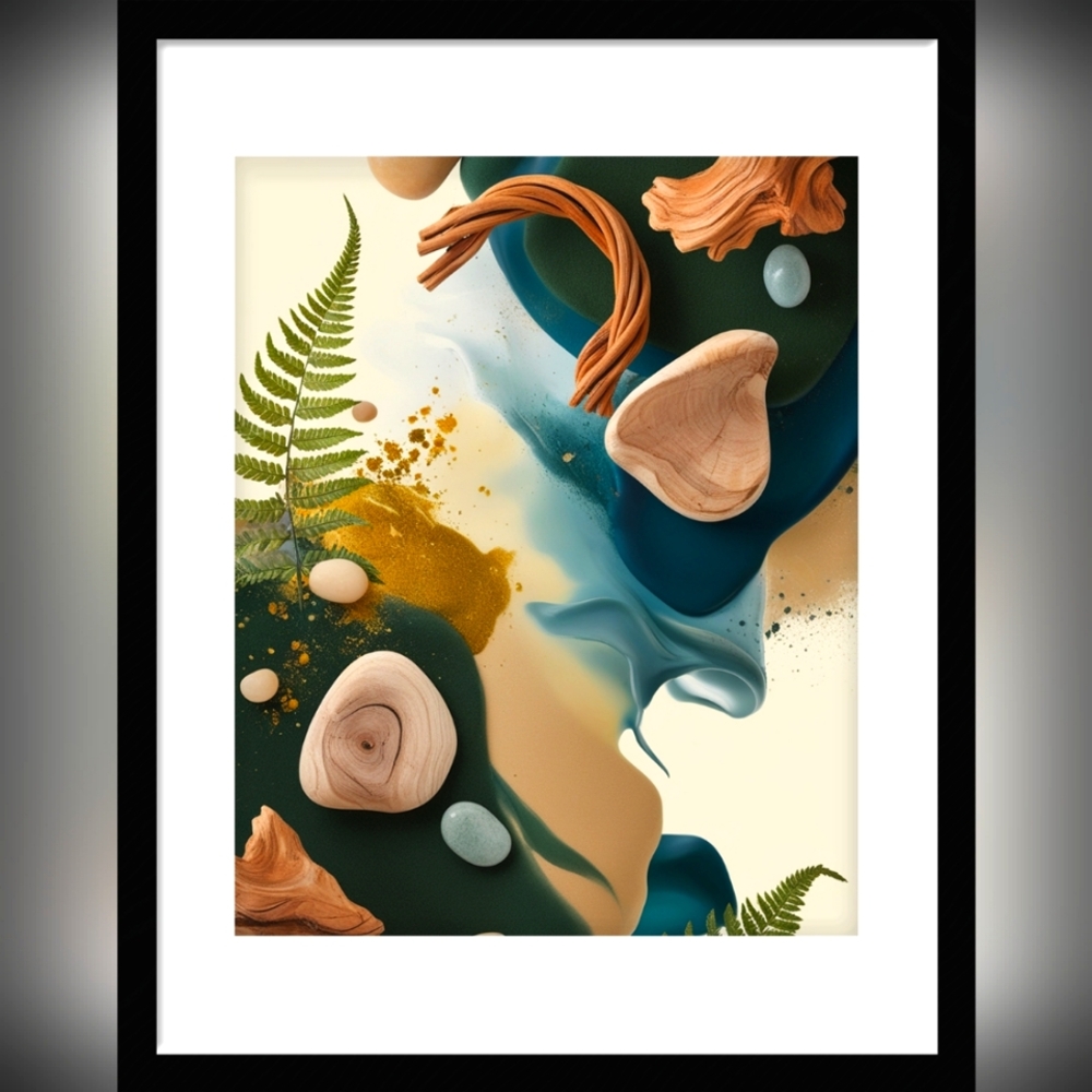 Framed Digital Artwork